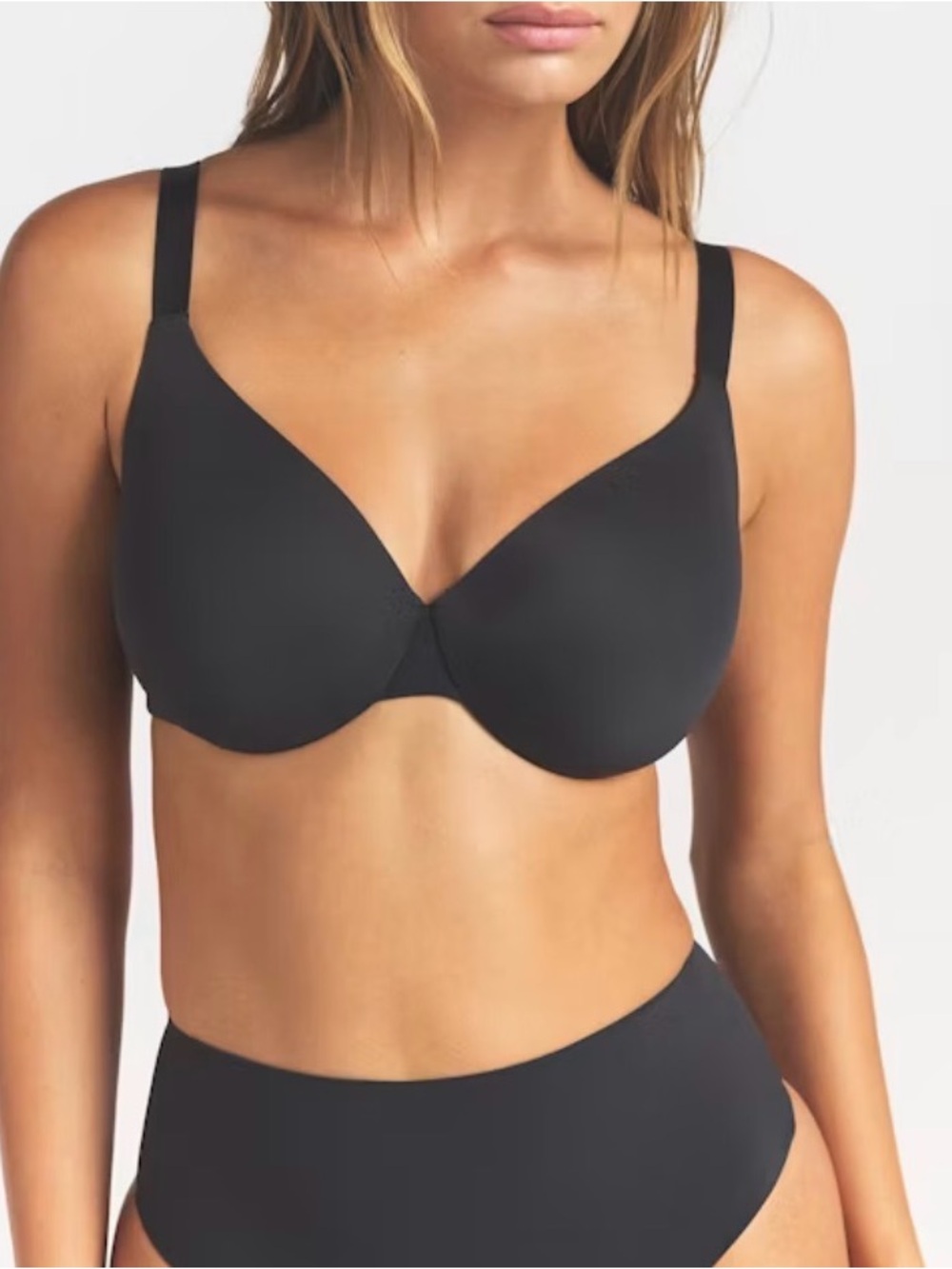 Full Coverage Bra and Lightly Lined Onyx Bra